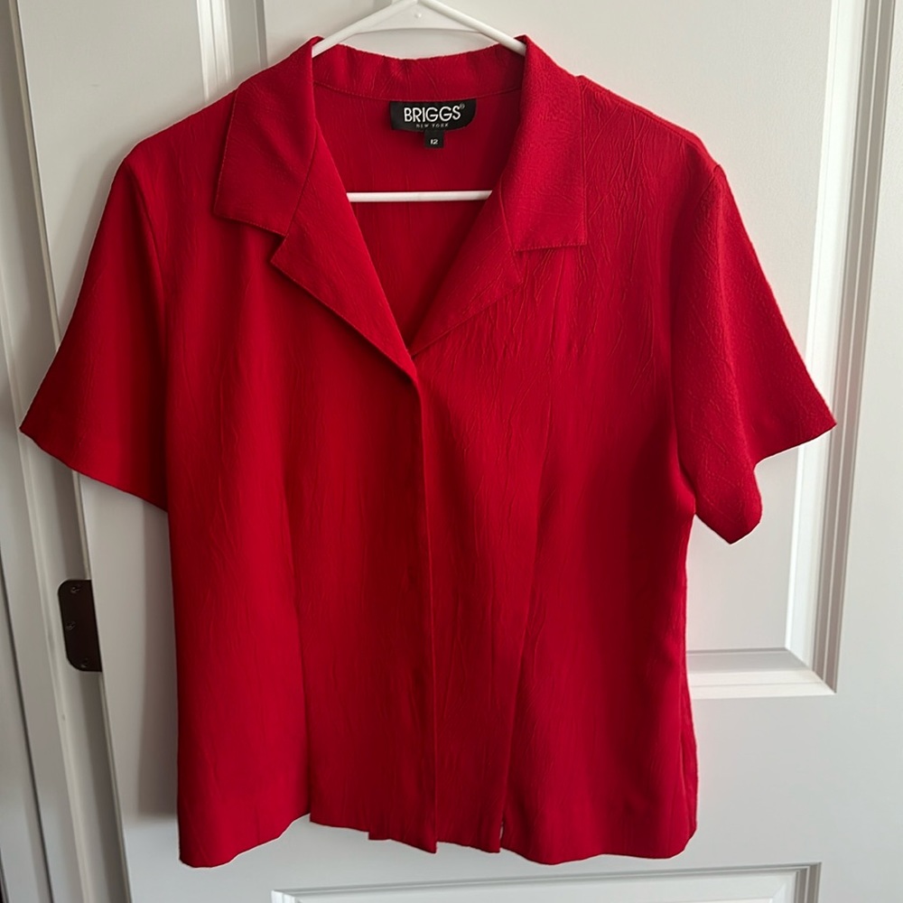 Ladies short sleeve blouse